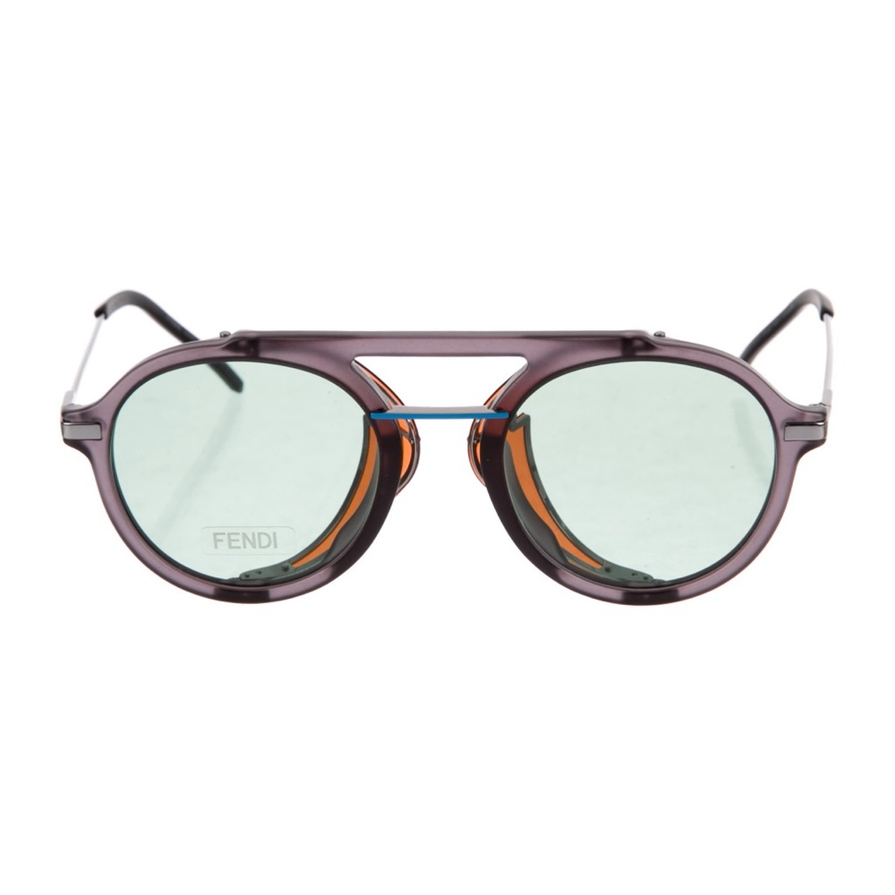 Fendi Round Tinted Sunglasses (ss2018)